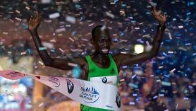 Wilson Kipsang kenyai maraton futó Frankfurtban
