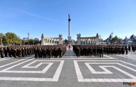 Hősök tere Szépművészeti Múzeum és a Műcsarnok