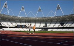 atlétikai pálya a londoni olimpián 2012
