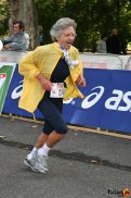 Budapest Marathon , Lencsés Éva, Éva néni fut