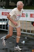 Tabajdi József a Budapest Maraton futáson