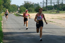 Pusztaszabolcs Négy Évszak Maraton futás 2009 nyár futóverseny