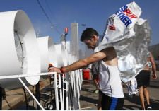 Chicago Marathon a futó léghűtése