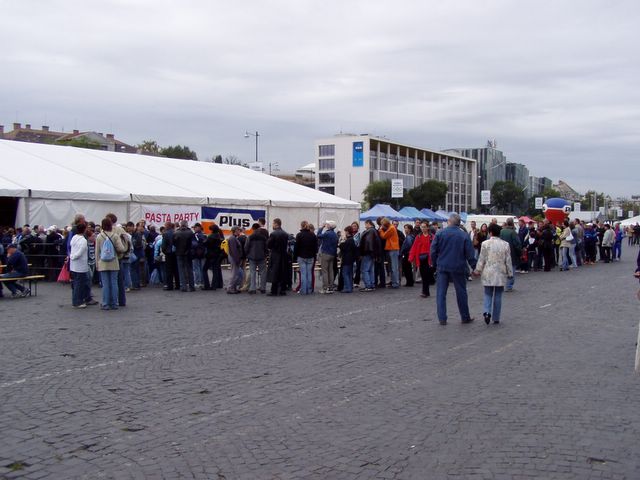 Budapest Marathon Pasta Party