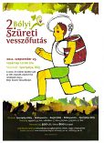 Szüreti Vesszőfutás Bóly a futás plakátja